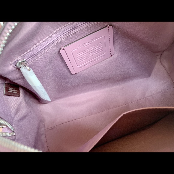 Coach Purse satchel Purple crossbody - Picture 4 of 4